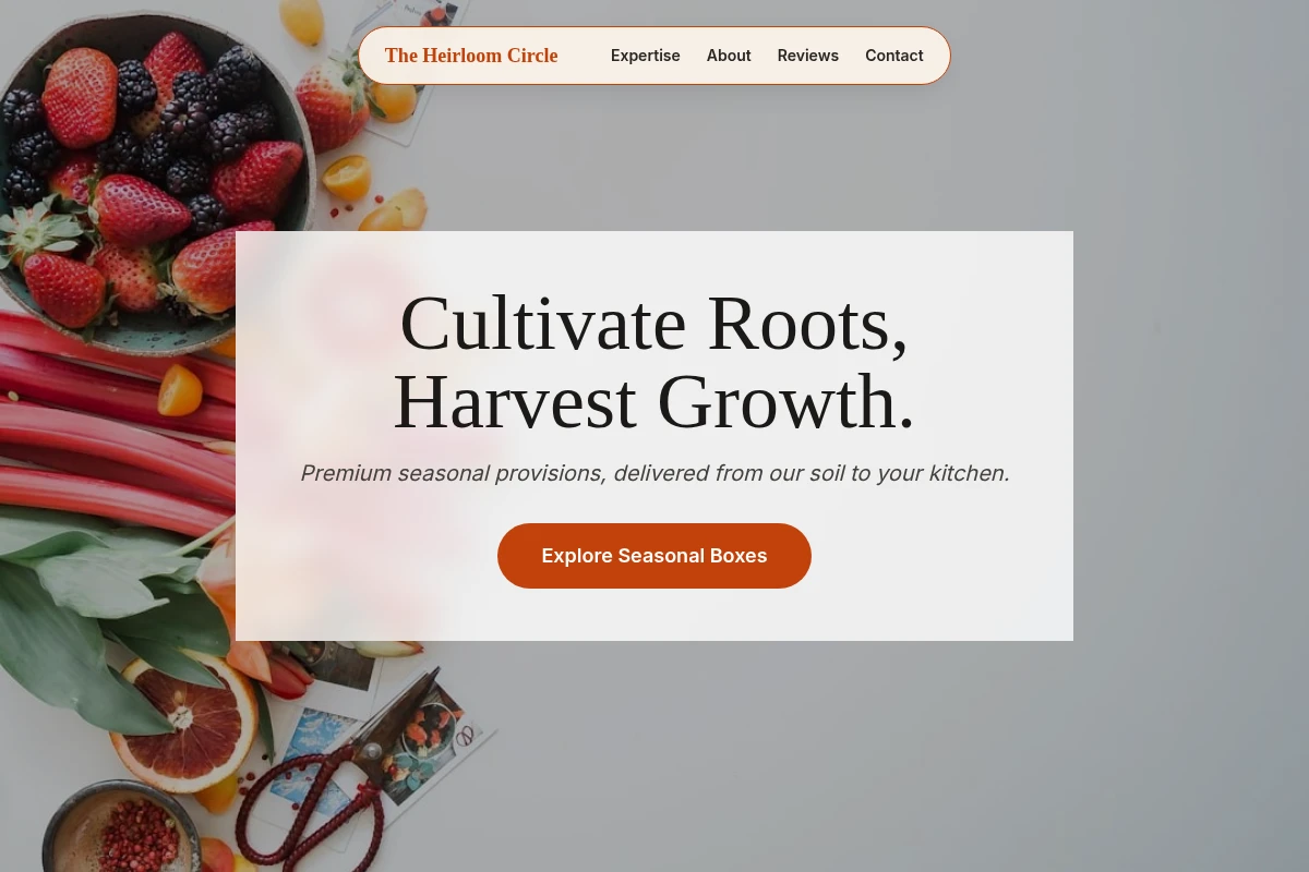 Perennial Farm Food Service