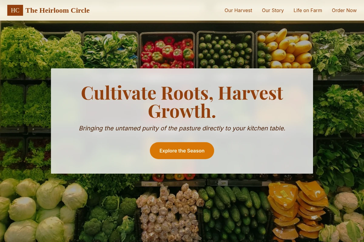 Pasture Farm Food Service