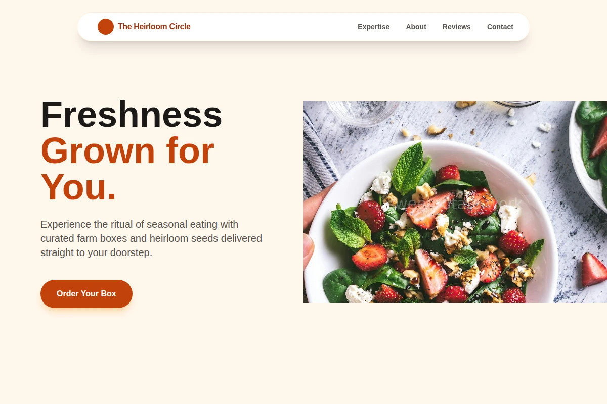 Seed Farm Food Service