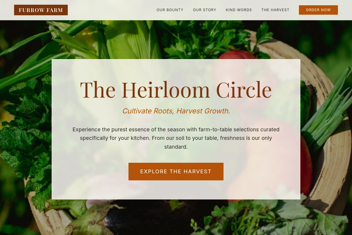 Furrow Farm Food Service
