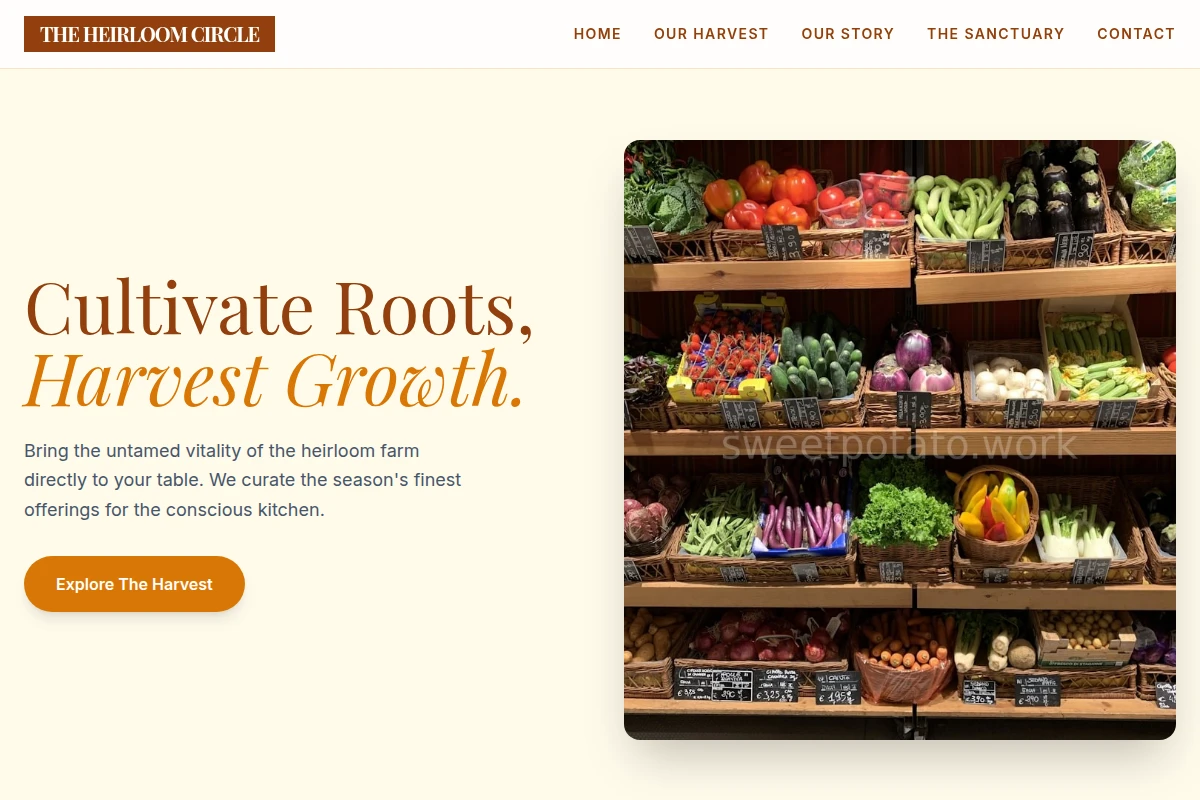 Agrarian Farm Food Service