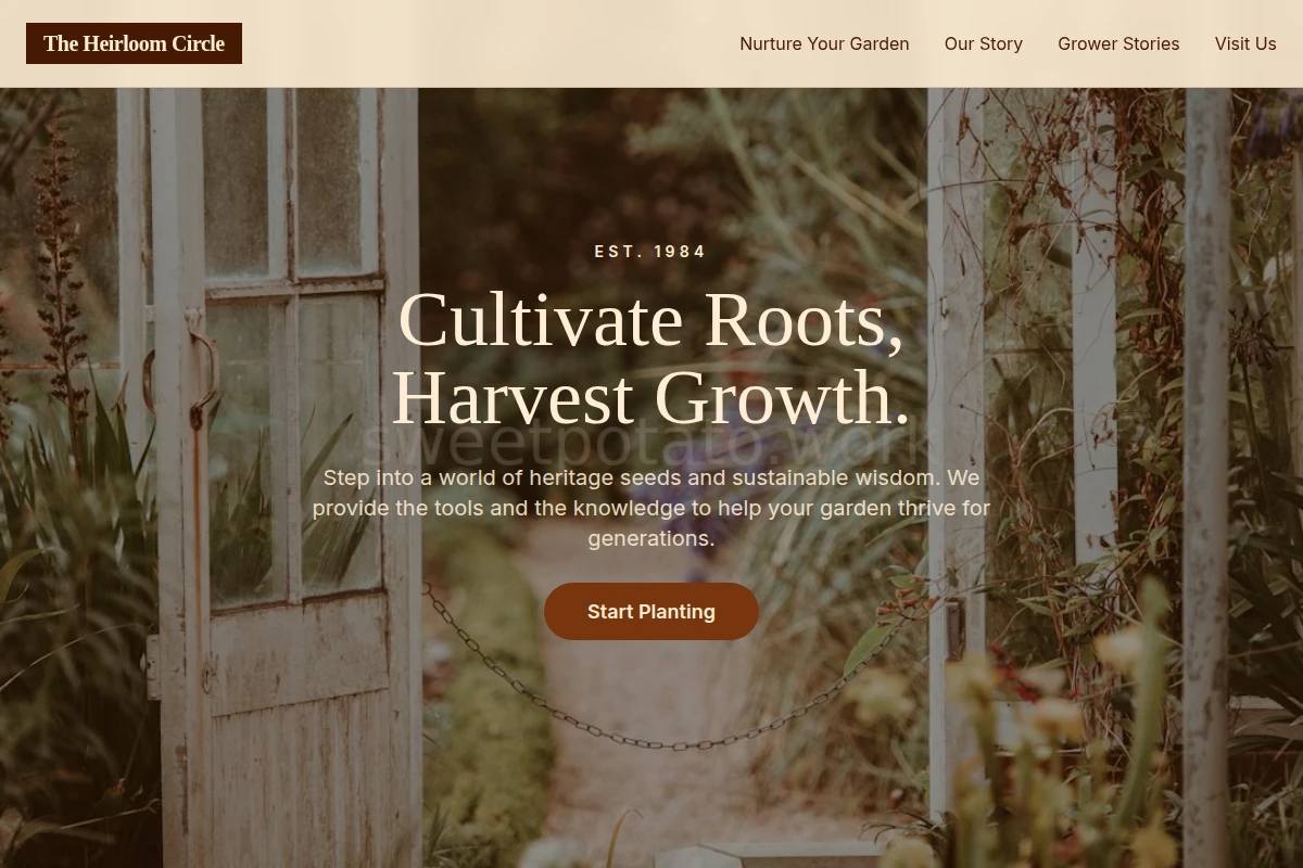 Rustic Greenhouse