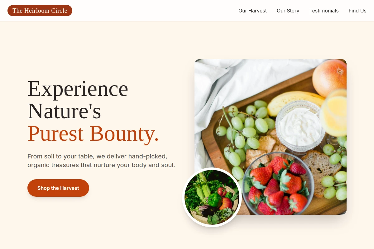 Natural Organic Food