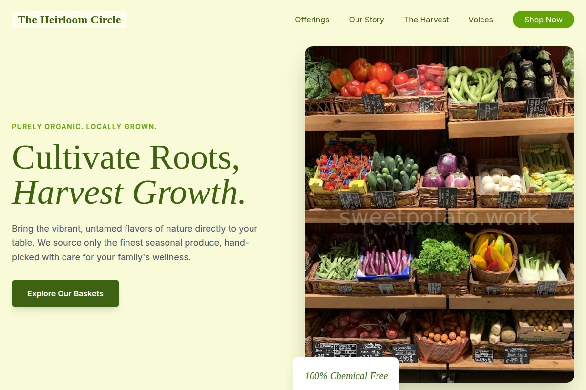 Organic Organic Food