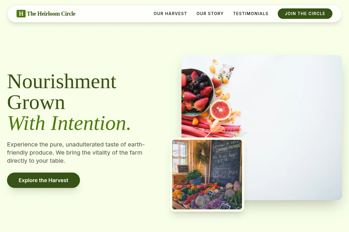Pastoral Organic Food