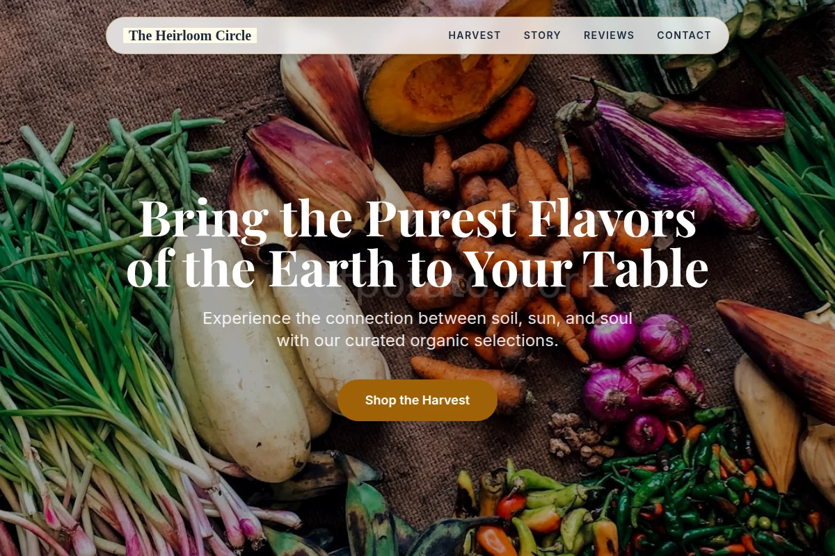Harvest Organic Food