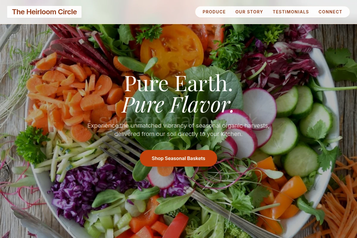 Natural Organic Food