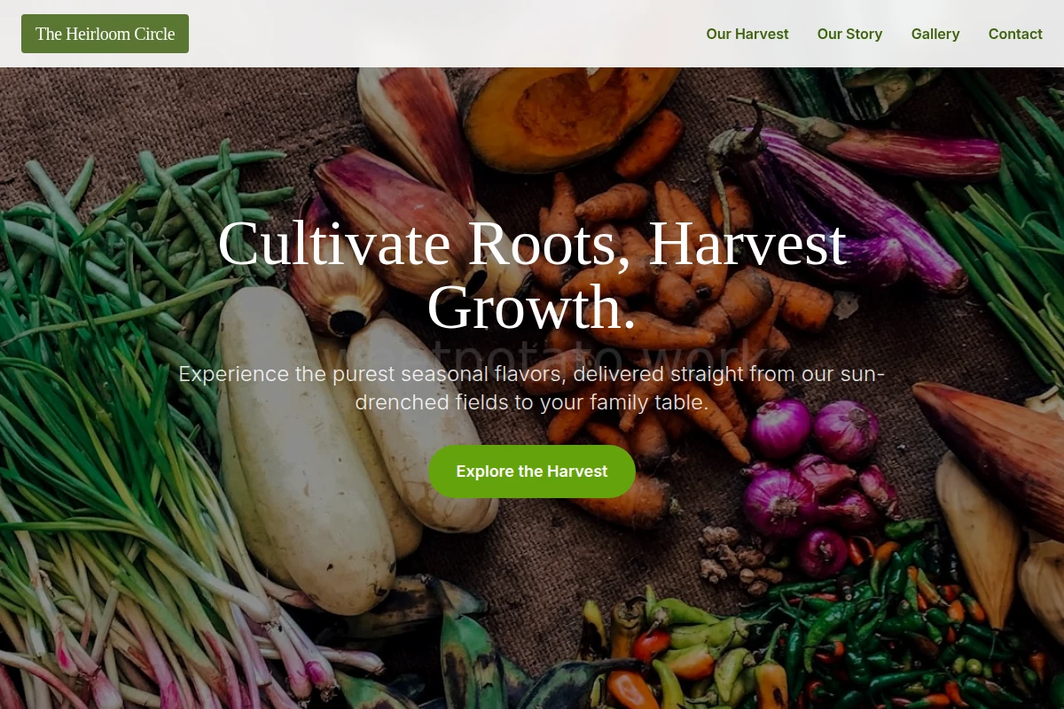Harvest Organic Food