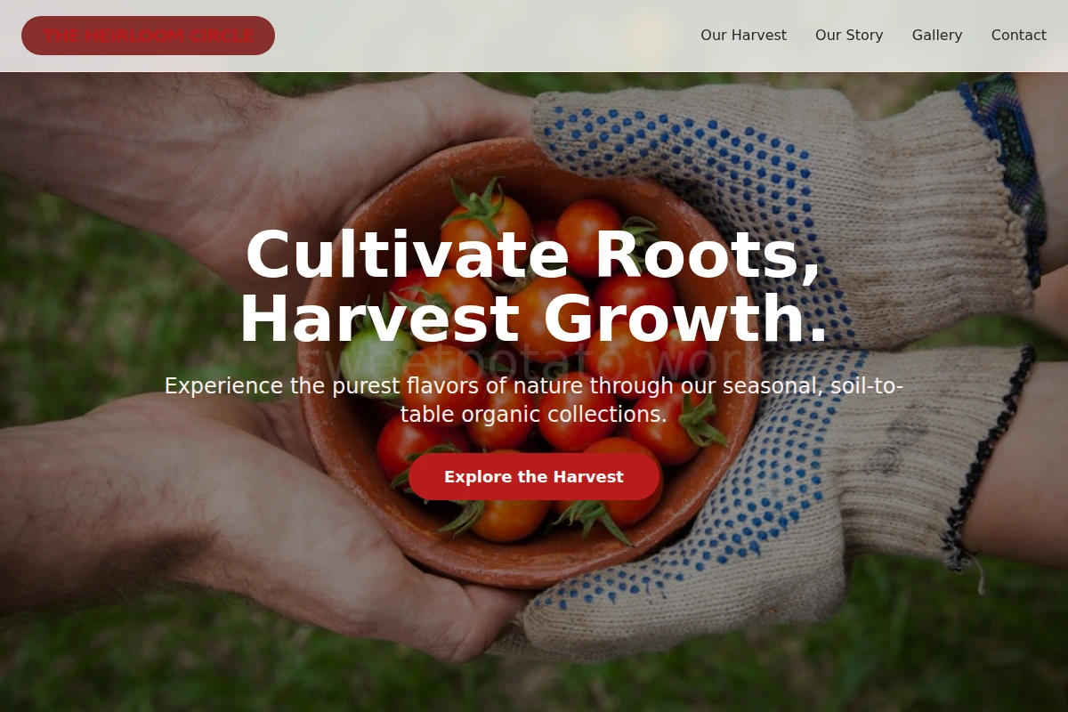 Tillage Organic Food