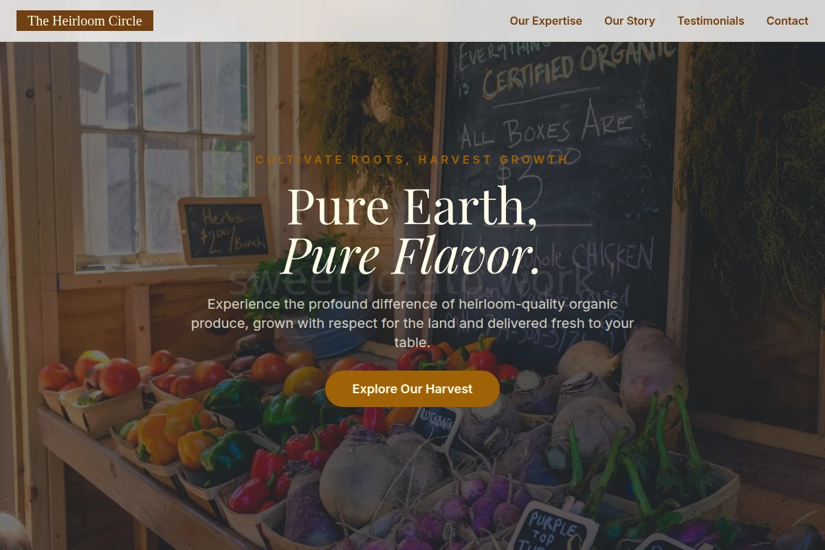 Cultivate Organic Food
