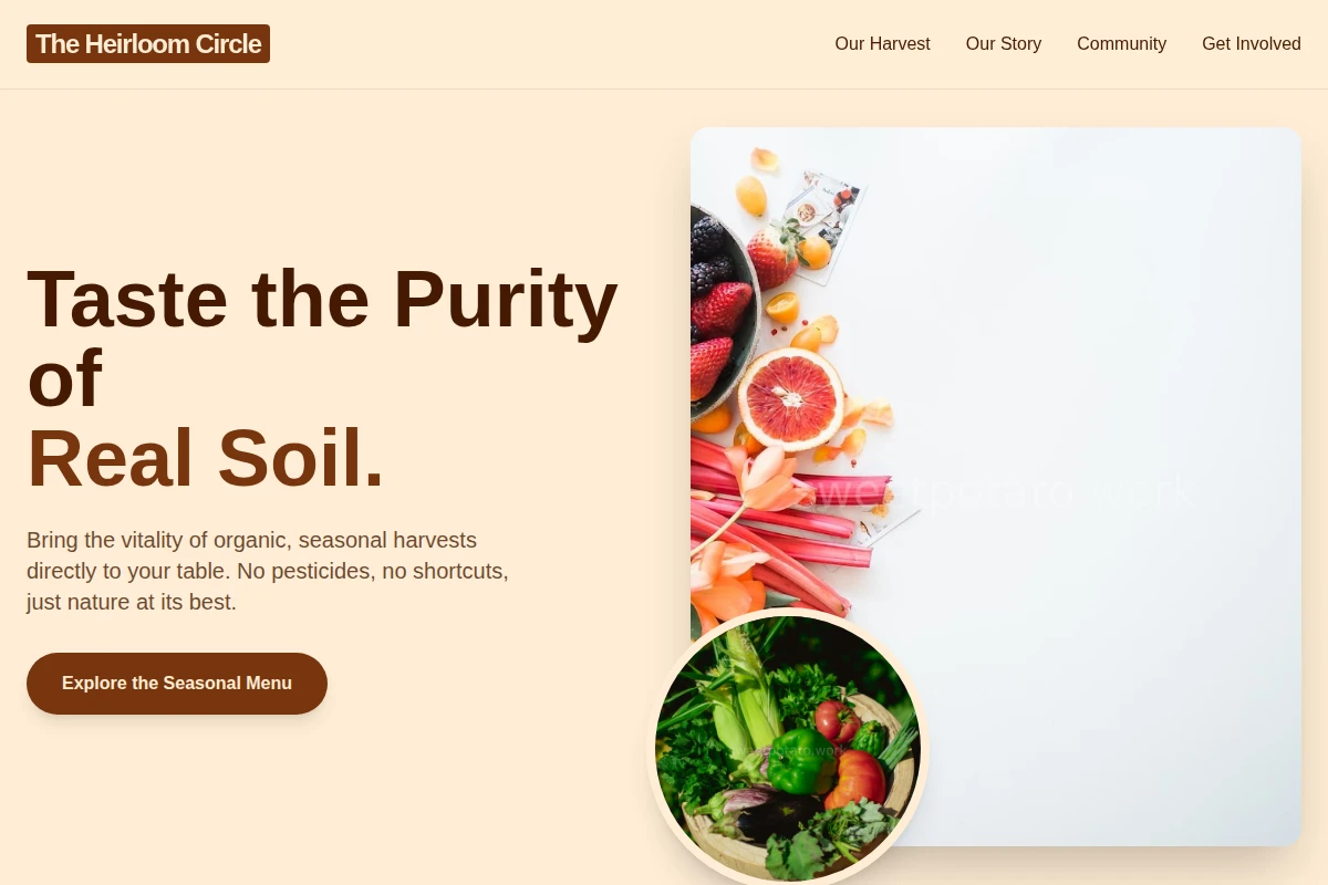 Seed Organic Food