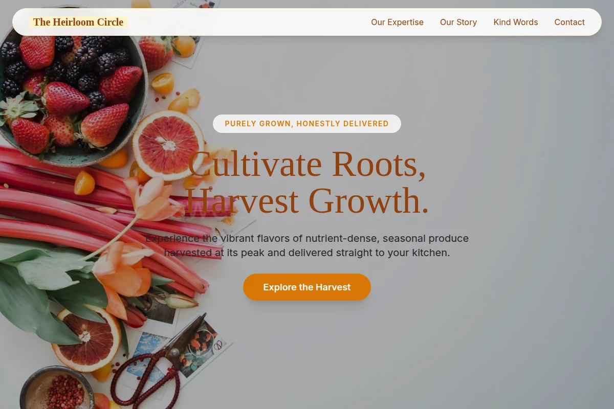 Sown Organic Food