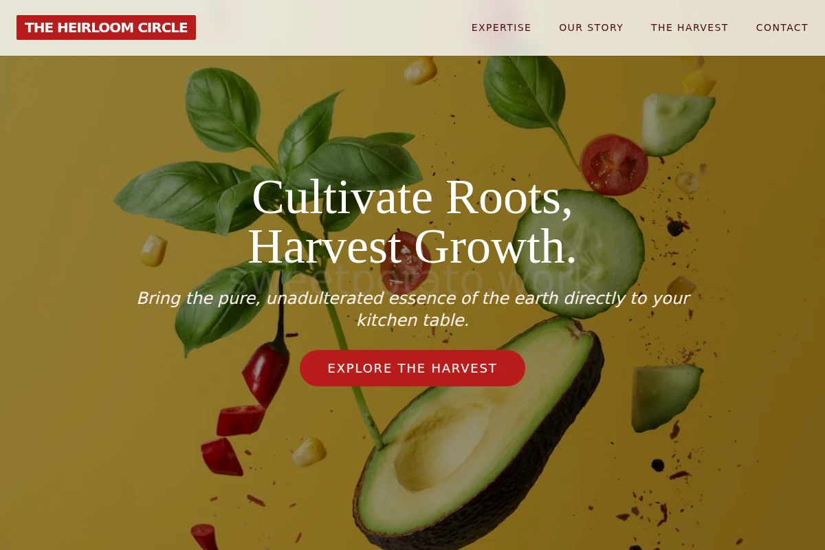 Rustic Organic Food
