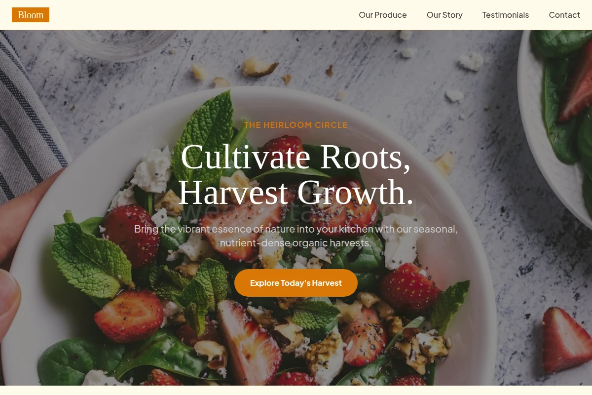 Bloom Organic Food