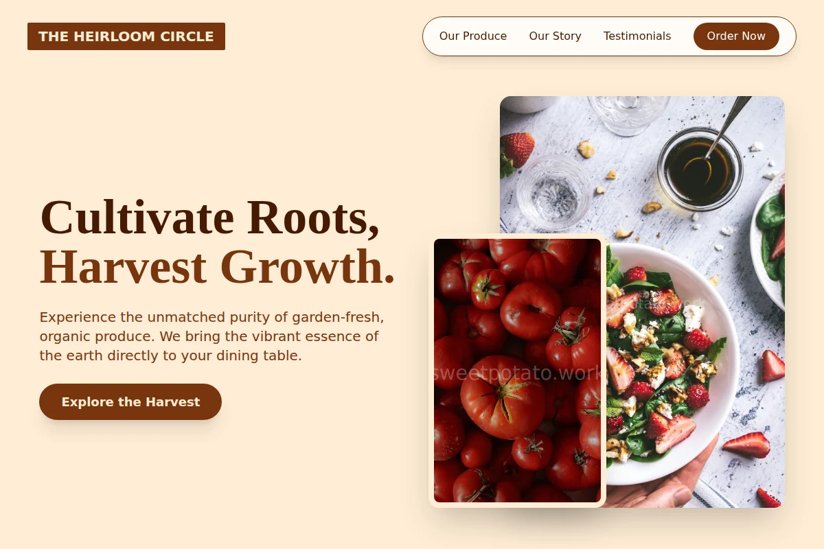 Garden Organic Food